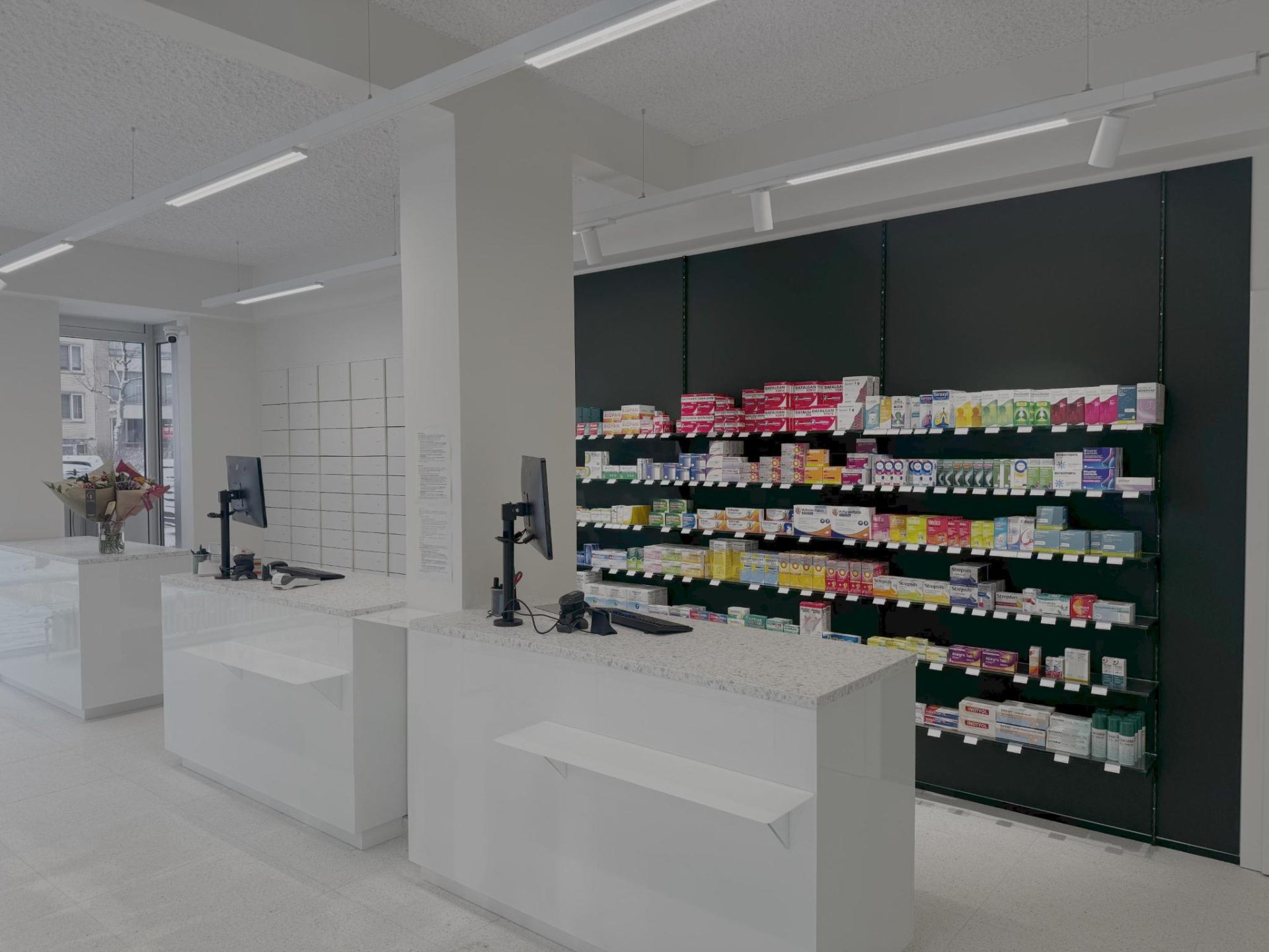 Apotheek Rivierenhof interieur