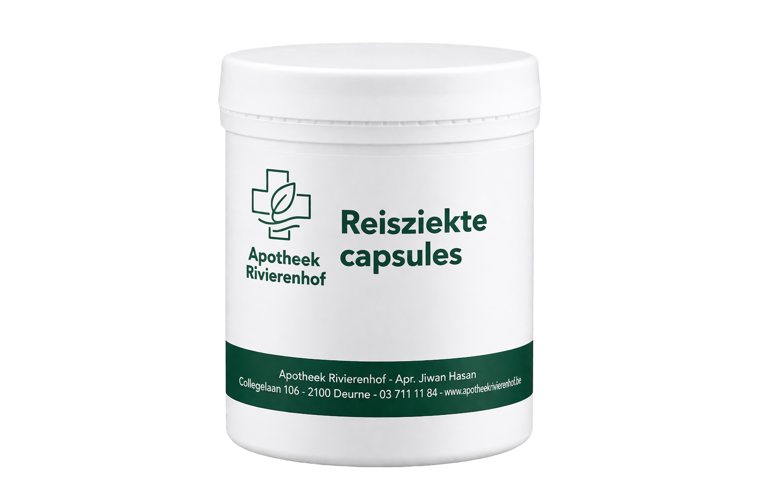 Reisziekte capsules van Apotheek Rivierenhof